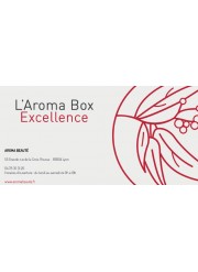 Chèque cadeau aroma box excellence - Aroma beauté | Aroma Beauté