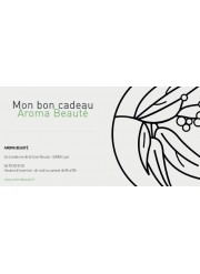 Chèque cadeau 50 € - Aroma beauté | Aroma Beauté