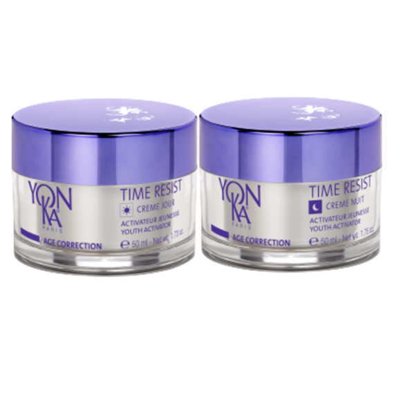 Time resist duo jour & nuit 50 ml x2 Yonka| Aroma Beauté Lyon 4