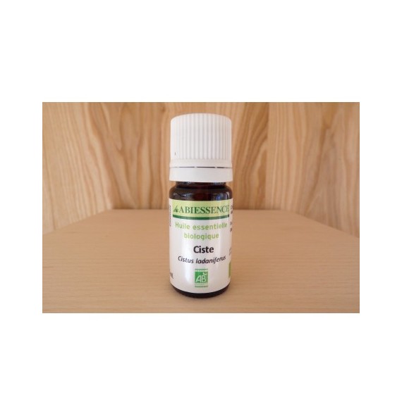 Huile essentielle biologique de Ciste 5 ml Abiessence| Aroma Beauté Lyon 4