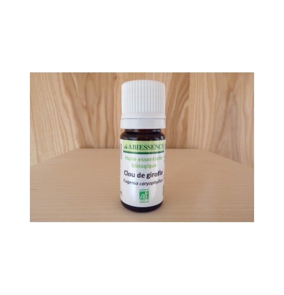 Huile essentielle bio clou de girofle Abiessence | Aroma Beauté