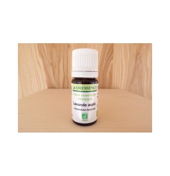 Huile essentielle bio de lavande aspic 5 ml Abiessence | Aroma Beauté