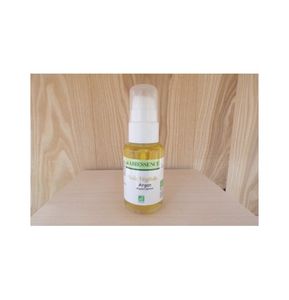Huile végétale biologique 100 ml d'argan Abiessence | Aroma Beauté