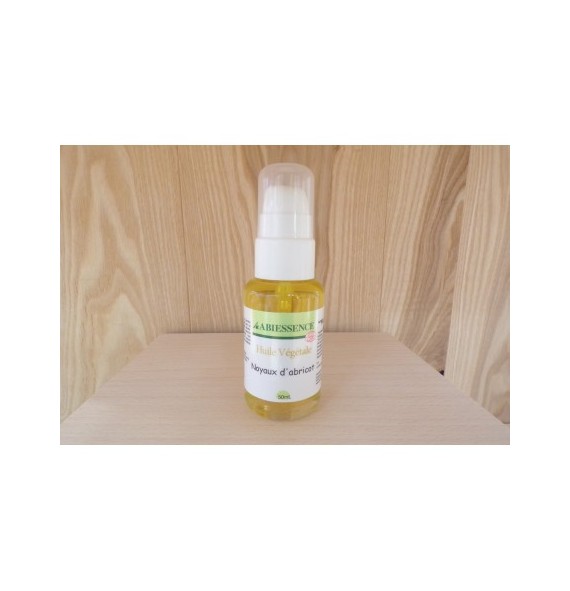 Huile végétale bio 100 ml noyaux d'abricot Abiessence | Aroma Beauté