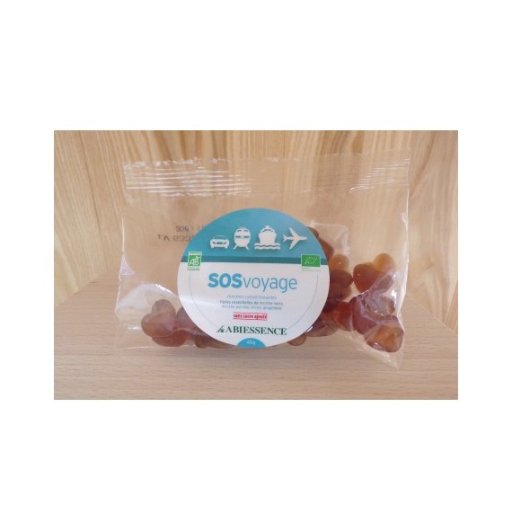 Bonbons SOS voyage 45 g Abiessence | Aroma Beauté Lyon 4