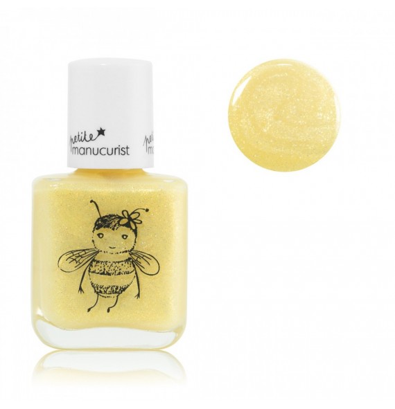 Vernis enfant Pia l'abeille Or jaune 9ml Manucurist | Aroma Beauté