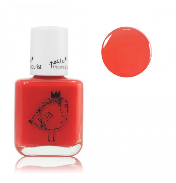 Vernis enfant Lucette la fauvette Rouge 9ml Manucurist | Aroma Beauté