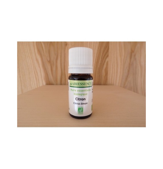 Huile essentielle de Citron bio 5ml| Aroma Beauté Lyon 4