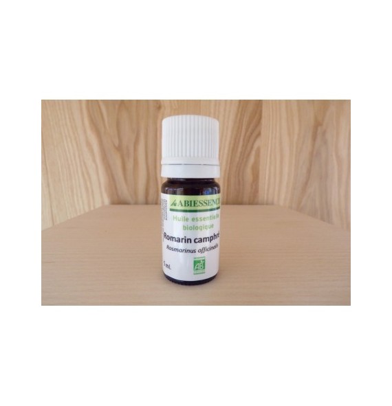 Huile essentielle de Romarin camphré bio 10ml| Aroma Beauté Lyon 4