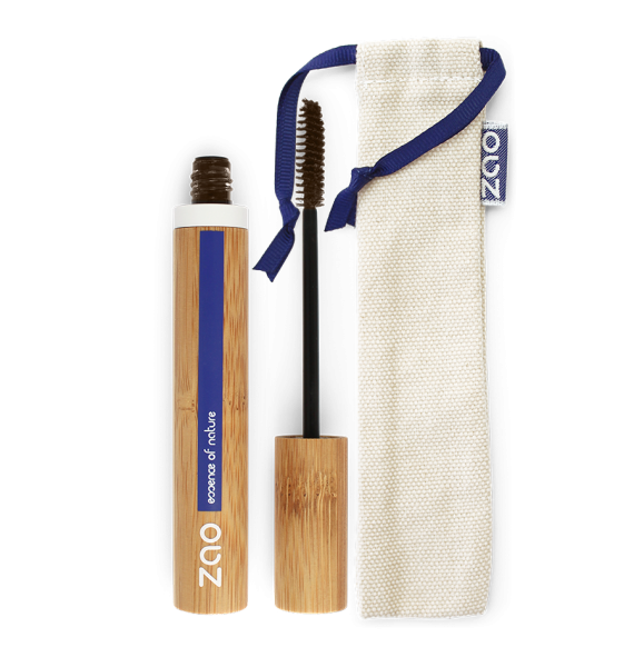 Mascara Aloe Vera 091 Brun foncé - Zao Makeup|Aroma Beauté
