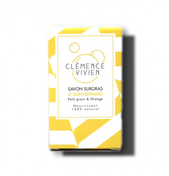 Savon à froid Saint Bernard 100gr Clémence et Vivien | Aroma Beauté
