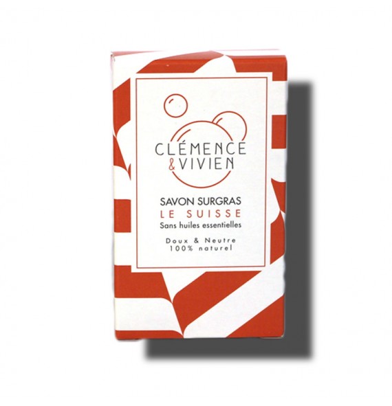 Savon à froid Le Suisse 100gr Clémence et Vivien | Aroma Beauté Lyon 4