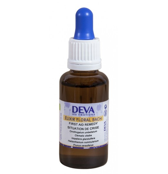 Situation de crise Elixir floral  Bach 10ml Deva | Aroma Beauté Lyon 4