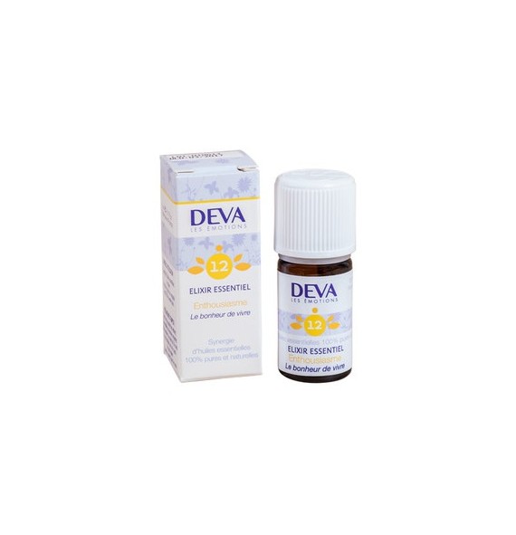 Enthousiasme  Elixir essentiel Dr Bach 5ml Deva | Aroma Beauté Lyon 4