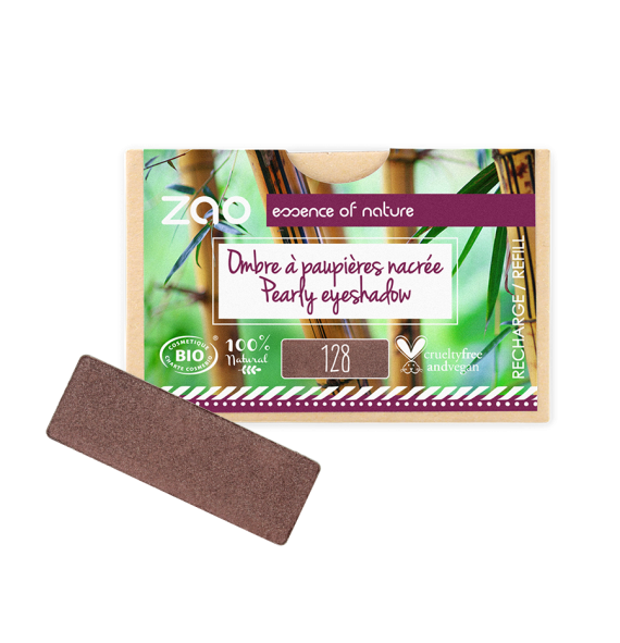 Recharge 128 OAP rectangle Tiramisu Zao Makeup | Aroma Beauté Lyon 4