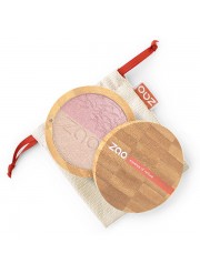 Shine up powder 311 duo rose & or Zao Makeup | Aroma Beauté Lyon 4