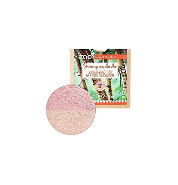 Recharge 311 shine up duo rose & or Zao Makeup | Aroma Beauté Lyon 4