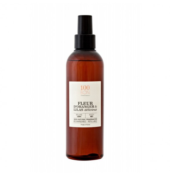 Fleur d'oranger & lilas 200ml 100BON | Aroma Beauté Lyon 4