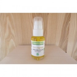Huile végétale amande douce 50ml - Abiessence| Aroma Beauté