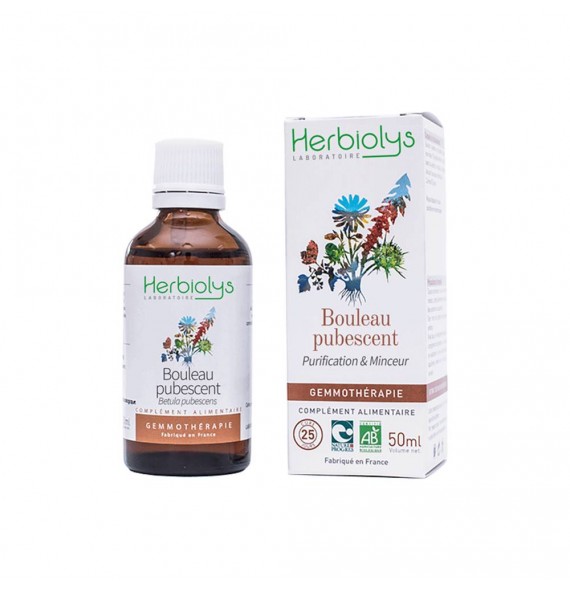 Gemmothérapie Bouleau Pubescent 50ml Herbiolys | Aroma Beauté Lyon 4
