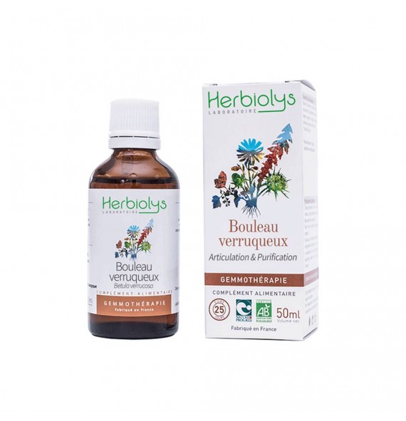 Gemmothérapie Bouleau verruqueux 50ml Herbiolys | Aroma Beauté Lyon 4