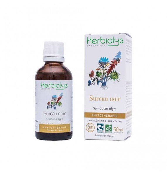 Phytothérapie Sureau noir 50ml Herbiolys | Aroma Beauté Lyon 4