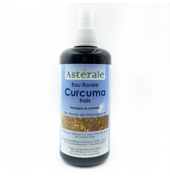 Eau florale Curcuma 200ml Asterale | Aroma Beauté Lyon 4
