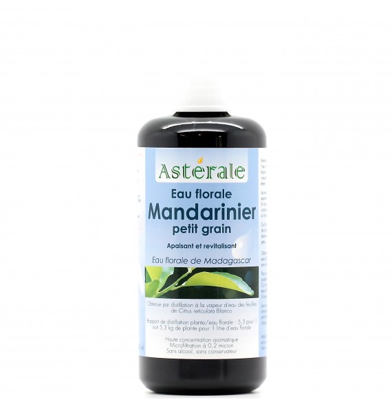 Eau florale Mandarinier grain 200ml Asterale | Aroma Beauté Lyon 4