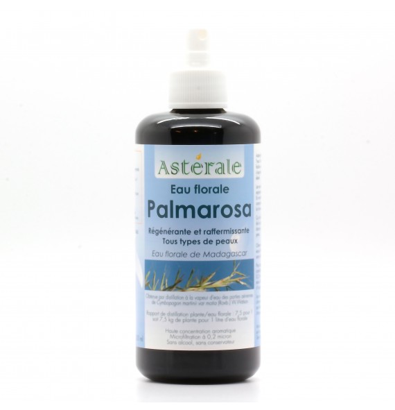 Eau florale Palmarosa 200ml Asterale | Aroma Beauté Lyon 4