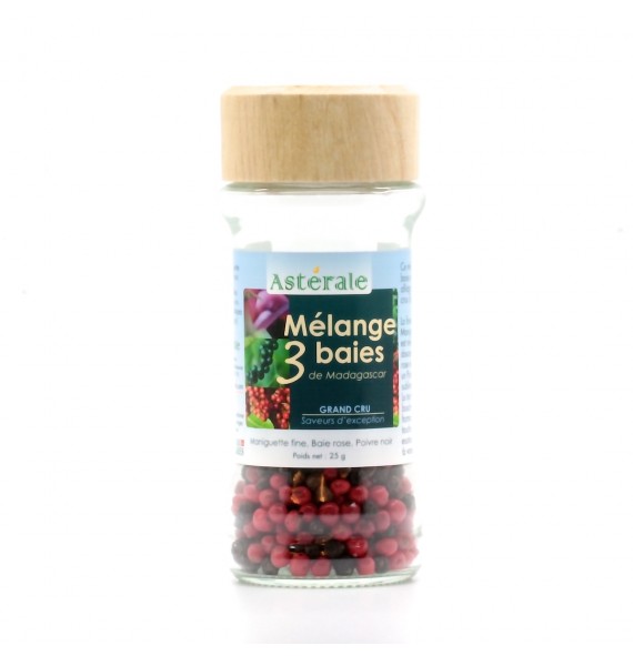 Épice Mélange 3 baies 20gr Asterale | Aroma Beauté Lyon 4