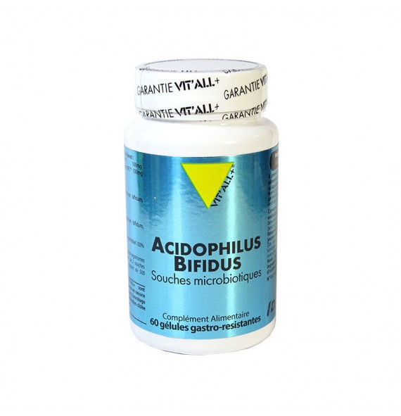 Acidophilus Bifidus 60gl Vit all+ | Aroma Beauté Lyon 4