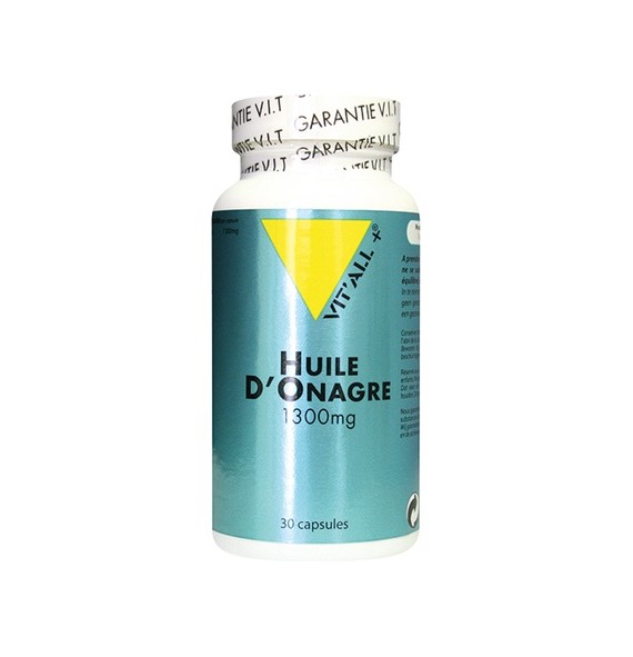 Huile d'Onagre 30cp Vit all+ | Aroma Beauté Lyon 4
