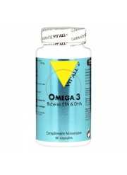 Omega 3 Huile de poisson 60cp Vit all+ | Aroma Beauté Lyon 4
