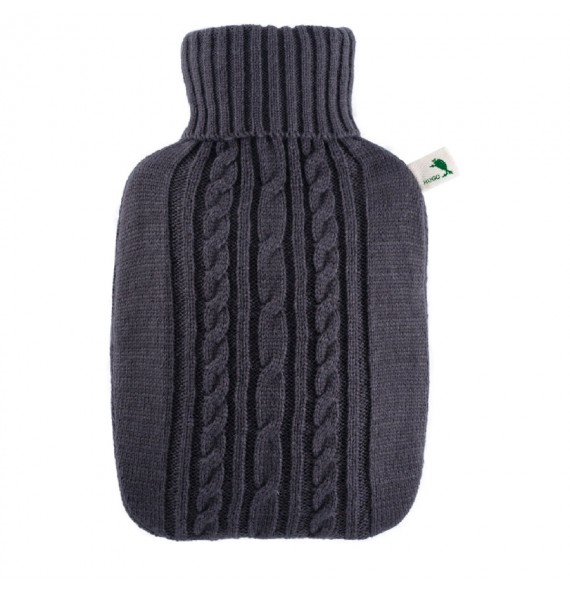 Bouillotte classique anthracite 1,8l Hugo Frosch | Aroma Beauté Lyon 4