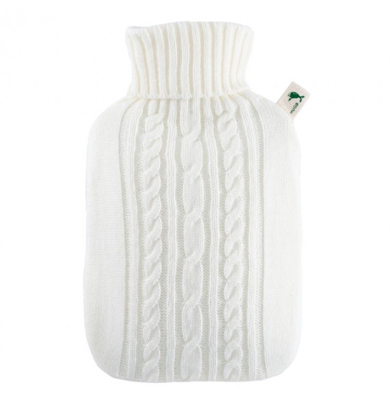 Bouillotte classique blanc 1,8l Hugo Frosch | Aroma Beauté Lyon 4