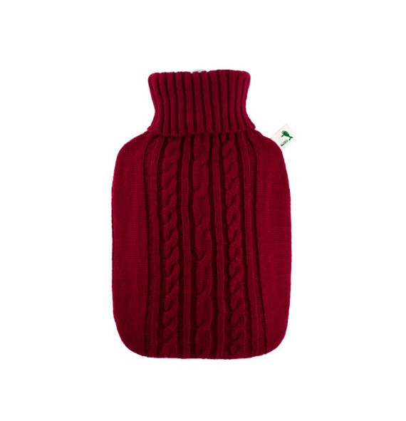 Bouillotte classique rouge 1,8l Hugo Frosch | Aroma Beauté Lyon 4