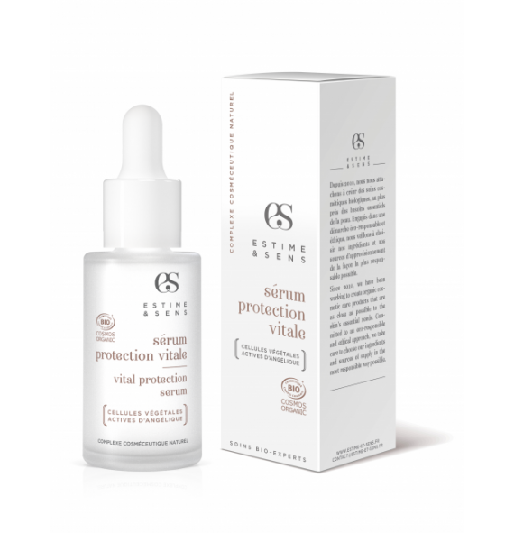 Sérum protection vitale 30 ml Estime et Sens | Aroma Beauté Lyon 4