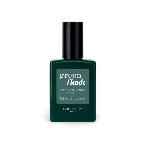 Vernis Green Flash Top Coat 15ml | Manucurist