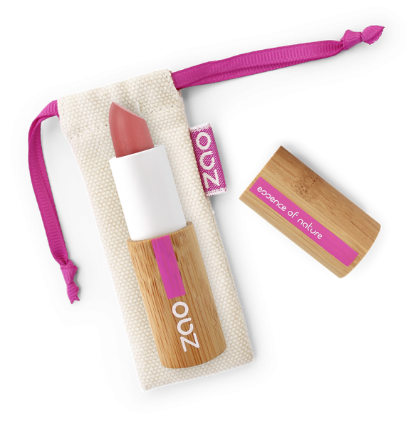 Rouge à lèvres 475 Rose Capucine - Zao Makeup| Aroma Beauté Lyon 4