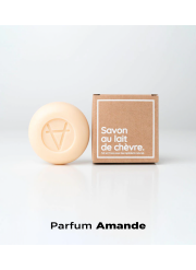 Savon au lait de chèvre parfum amande amalthee | Aroma Beauté Lyon 4