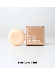 Savon au lait de chèvre parfum thé amalthee | Aroma Beauté Lyon 4