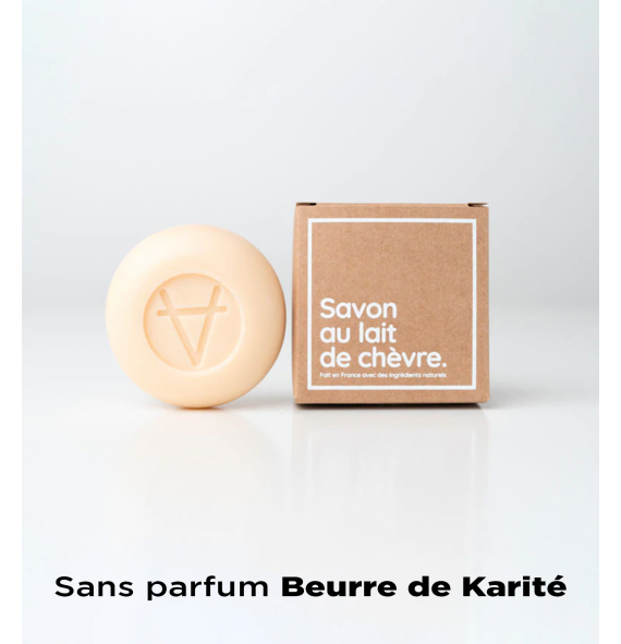 Savon au lait de chèvre Karité Amalthee | Aroma Beauté Lyon 4