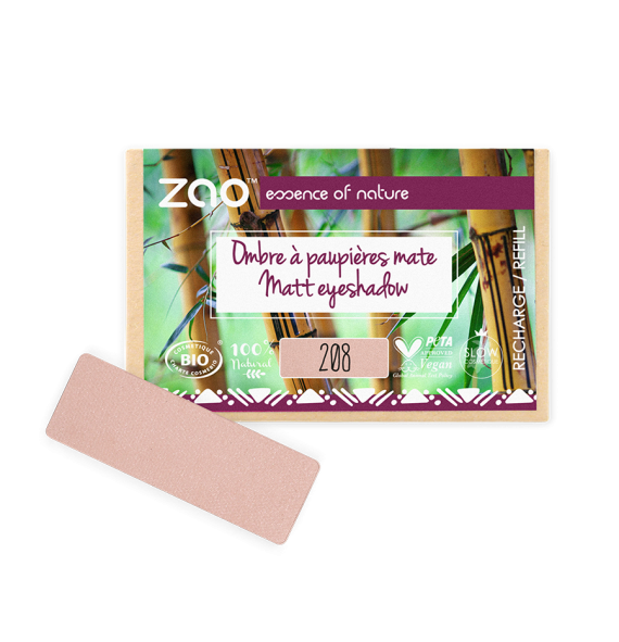 Recharge 208 Nude rose OAP rectangulaire | Aroma Beauté Lyon 4
