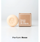 Savon au lait de chèvre parfum rose - Amalthee