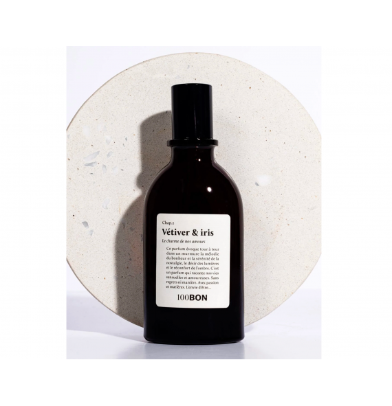 Eau de parfum Vétiver & Iris 100BON I Aroma beauté