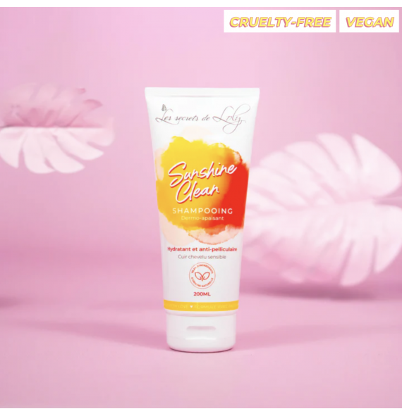 Shampooing sunshine clean les secrets de loly | Aroma Beauté Institut Lyon 4
