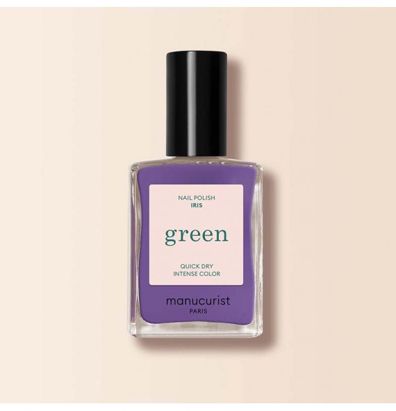 Vernis green IRIS 15ml Manucurist | Aroma Beauté
