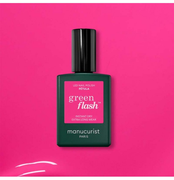 Vernis green flash PETULA15ml Manucurist | Aroma Beauté