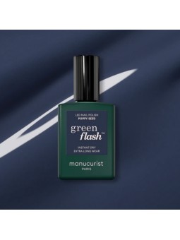 Vernis green flash Poppy Seed 15ml Manucurist | Aroma Beauté