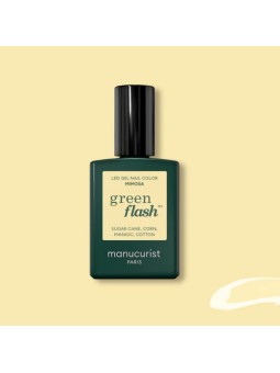 Vernis green flash Mimosa 15ml Manucurist | Aroma Beauté